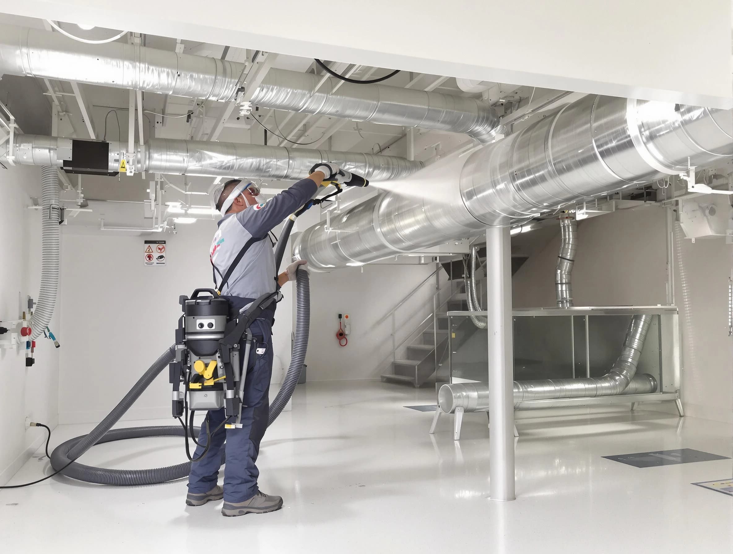 Professional central duct cleaning by Highland Air Duct Cleaning in Highland