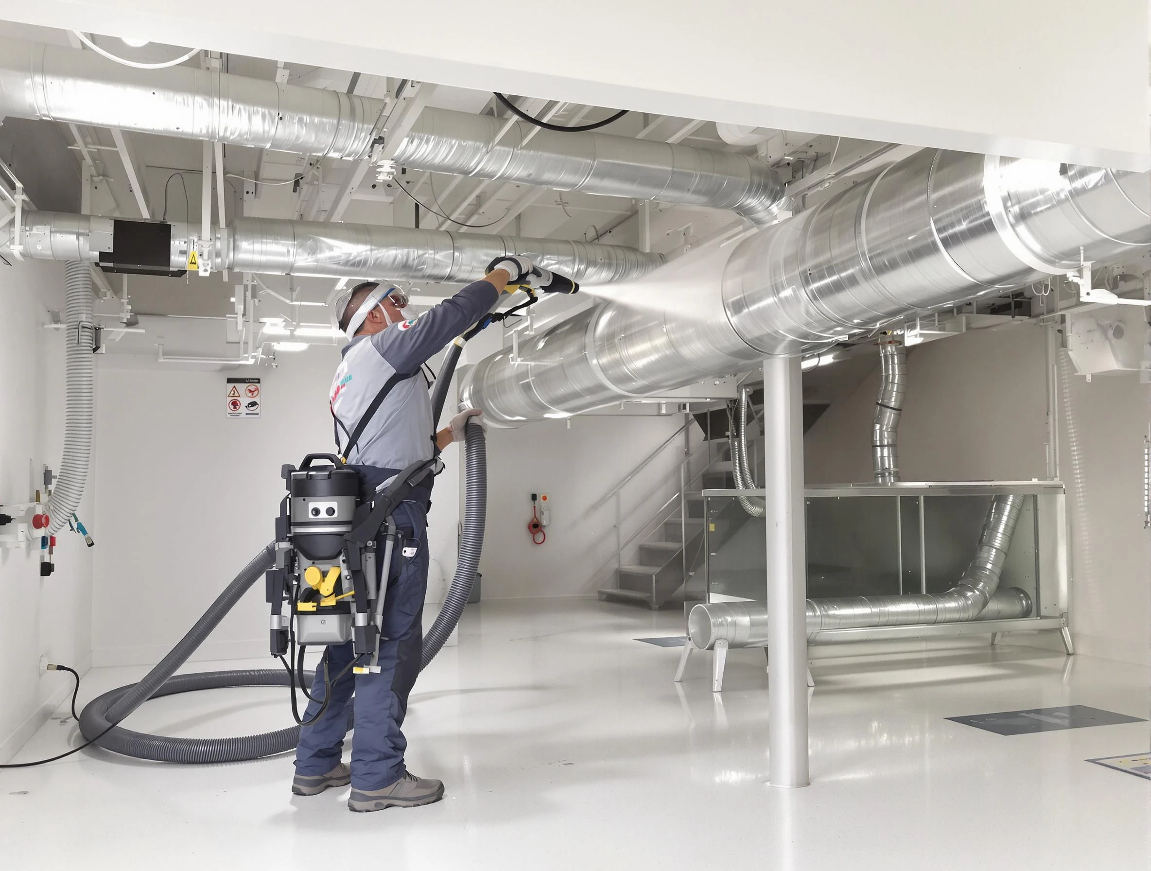 Professional central duct cleaning by Highland Air Duct Cleaning in Highland