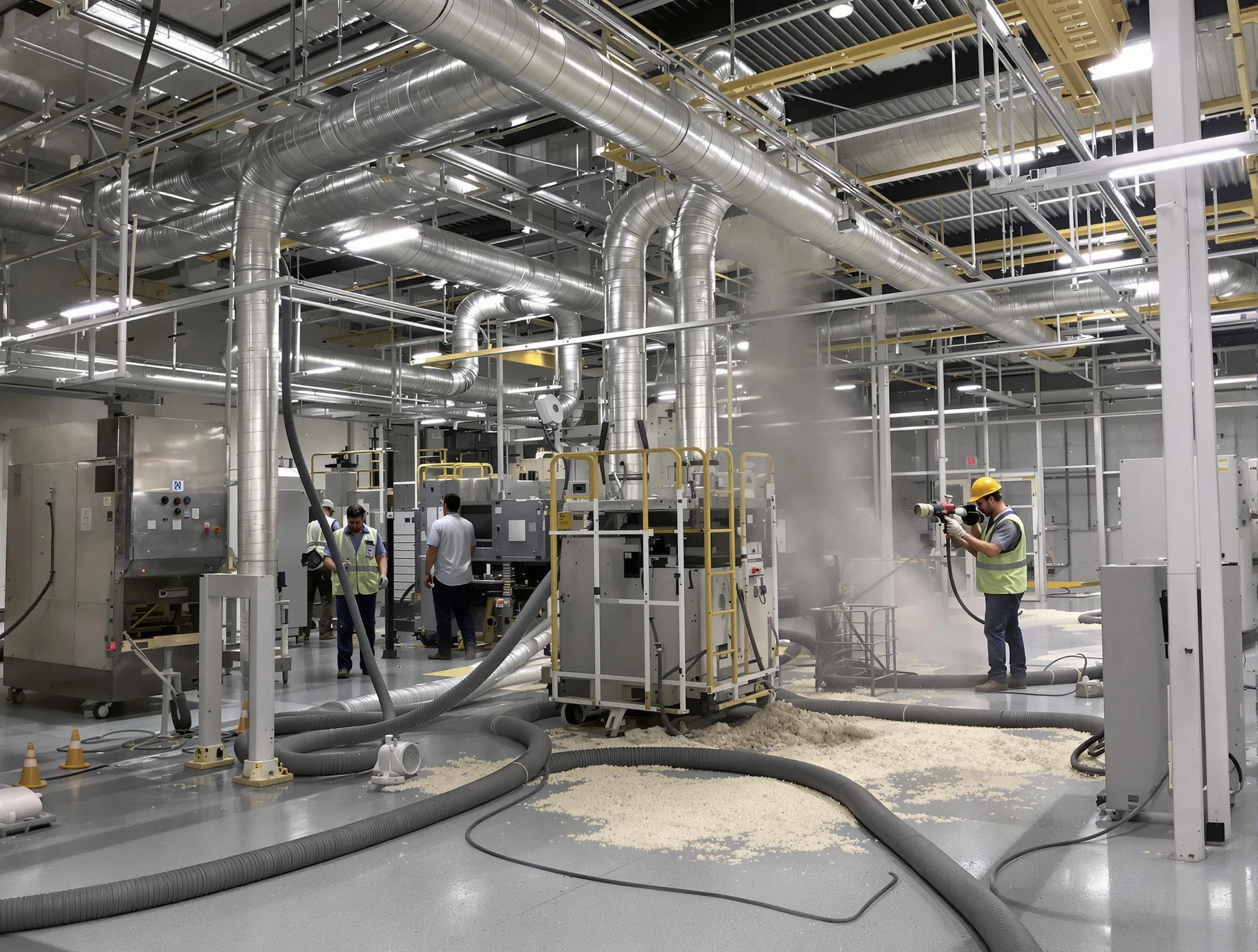 Heavy-duty industrial duct cleaning by Highland Air Duct Cleaning in Highland